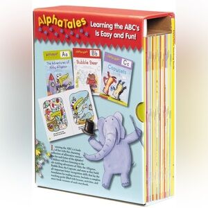 Scholastic Alpha Tales Learning Library Activity Set